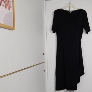 J. Jill Black Asymmetrical Dress